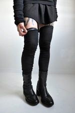 Slip-Proof Rib Thigh Highs Leg Warmers NOCTEX LARGE 