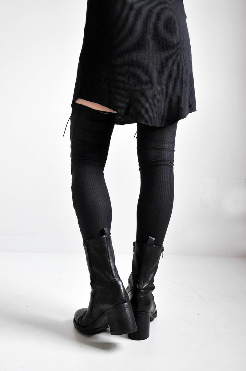 Lace Up Leg Warmers Leg Warmers NOCTEX 
