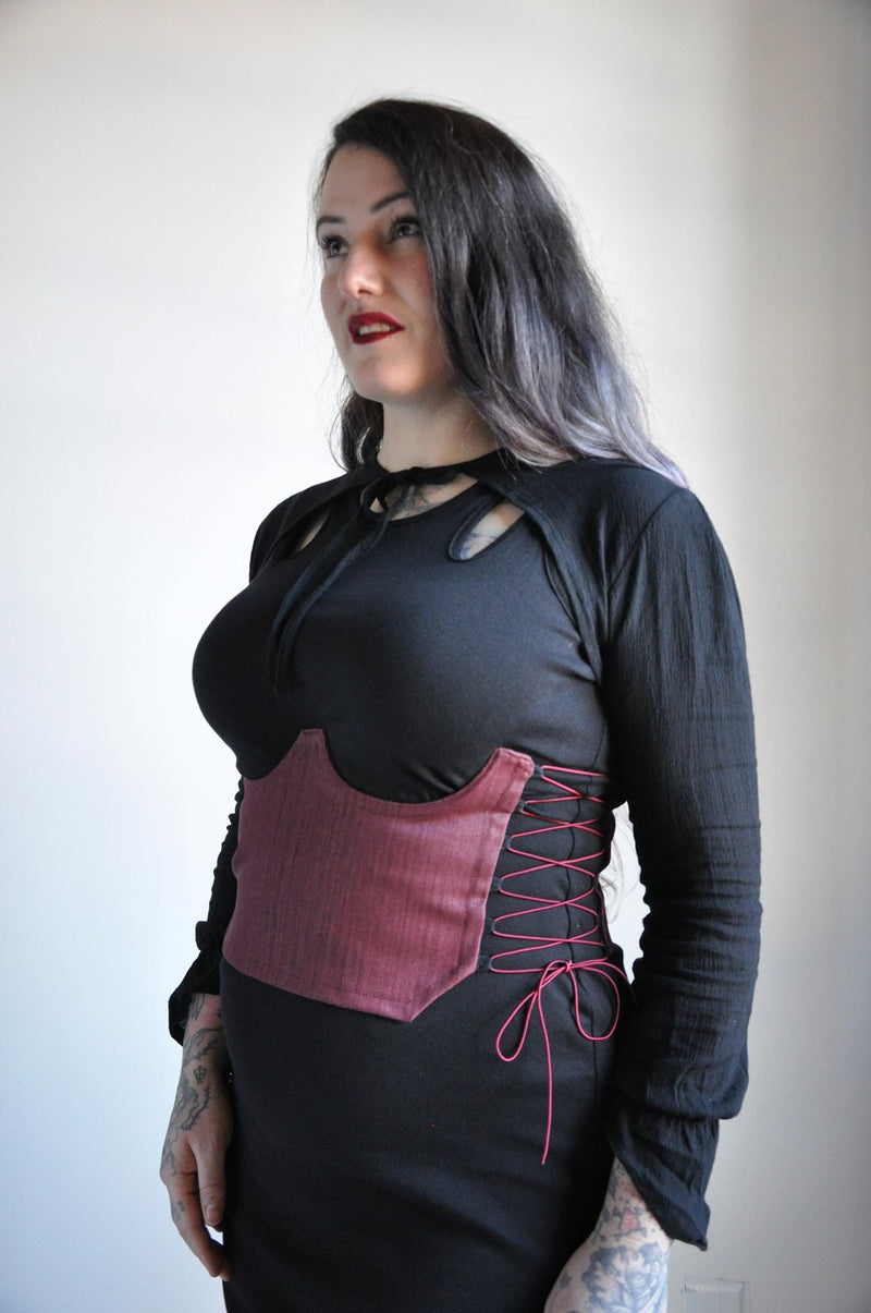 Lace Up Bustier Bustiers and Corsets NOCTEX 
