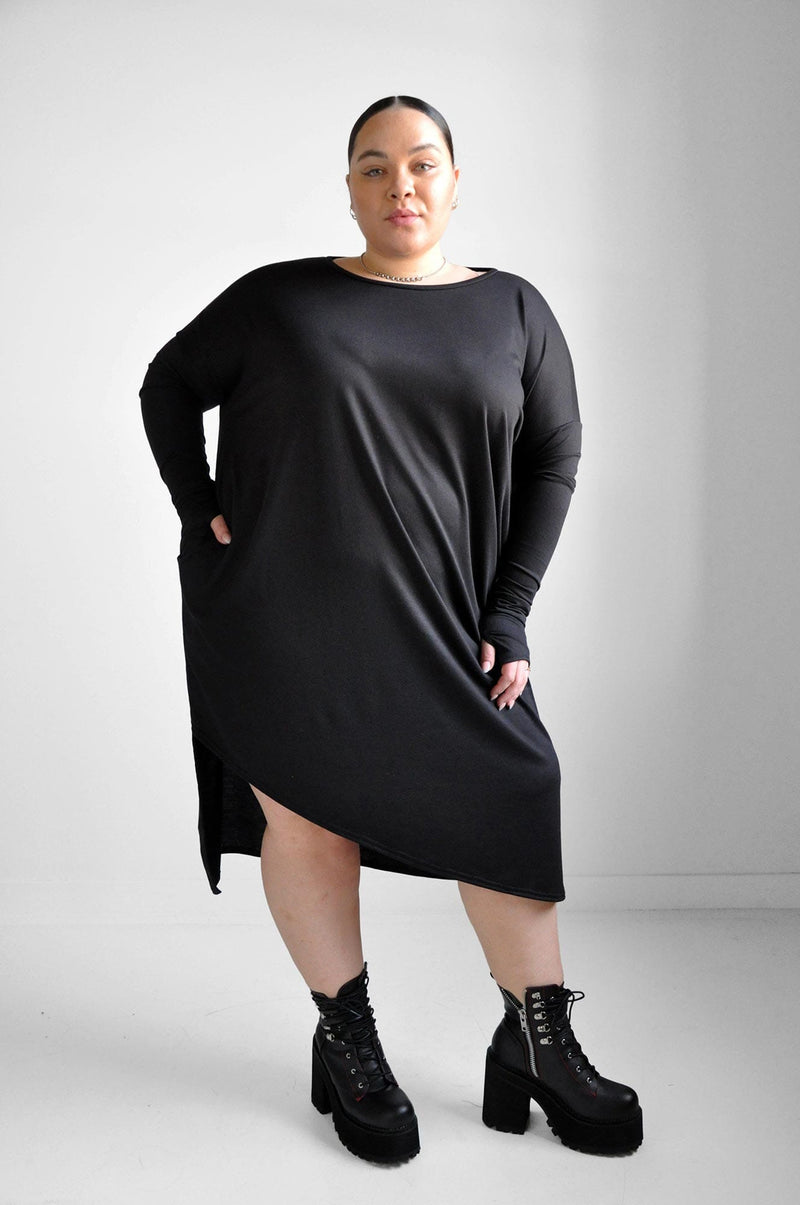 Sliver Longsleeve [Curve] Long Dresses NOCTEX 1X 