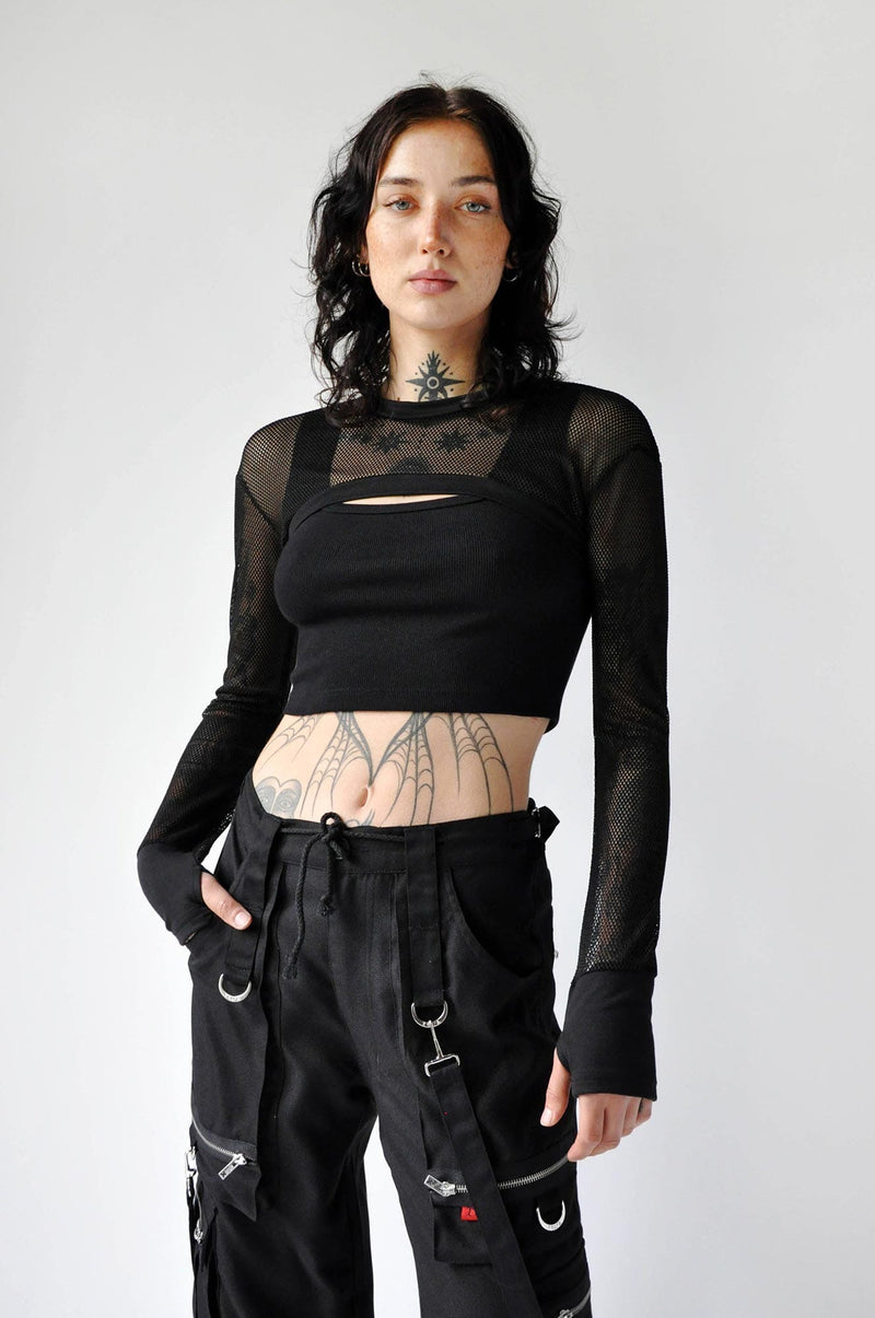 Mesh Net Shrug Shrugs NOCTEX 