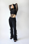 HIGH STAKES MESH BODYSUIT [LAST LARGE] - Noctex - Junie Faire, FIND, goth aesthetic, LARGE, made in usa, Made in USA/Canada, MEDIUM, sale20, SMALL, Womens Longsleeves
