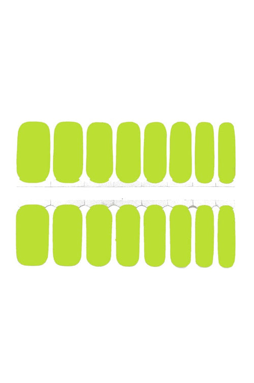 Electric Lime | Nail Wraps Nails Mailed 