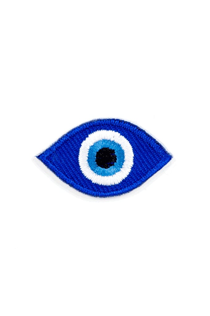 Evil Eye Embroidered Sticker Patch (1" wide) - Noctex - These Are Things Faire Patches