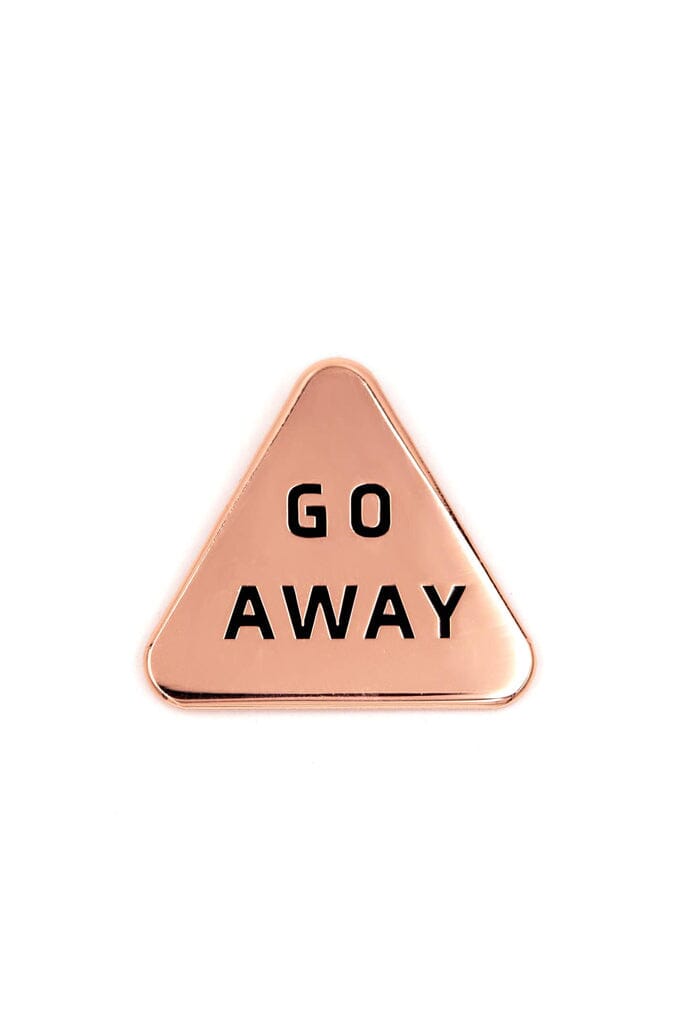 Go Away Enamel Pin - Noctex - These Are Things Faire Enamel Pin