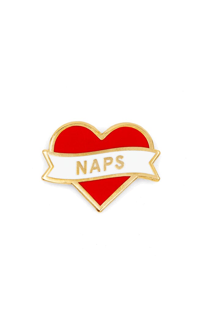 Heart Naps Enamel Pin - Noctex - These Are Things Faire Enamel Pin