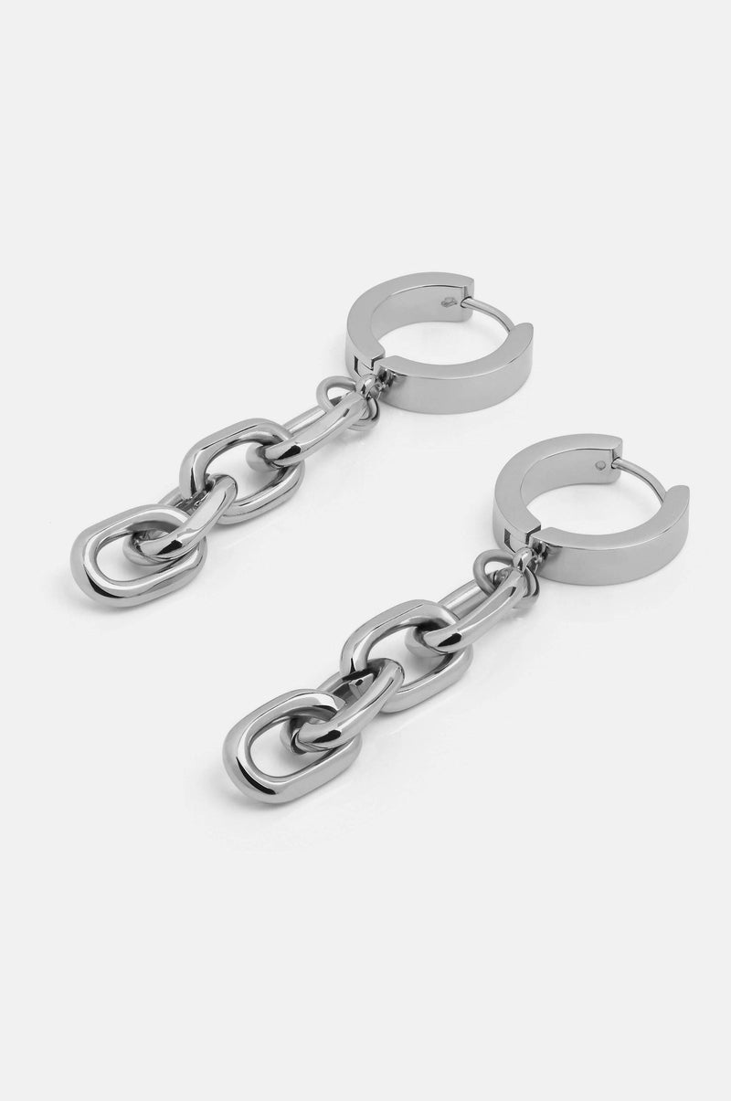 HOSTILE Earrings - Noctex - Vitaly chains, jewelry, punk, Unisex Earrings