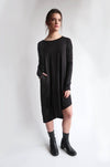 Sliver Longsleeve Tunic - Noctex - noctex Black, Caitlin, goth clothing, LARGE, M/L, Made in USA/Canada, march 29, MEDIUM, NOCTEX, S/M, SMALL, sustainable fashion brands, Tops, Unisex, visibl