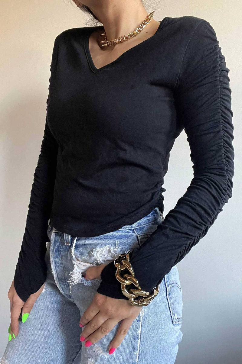 Simul Longsleeve Longsleeves NOCTEX XS BLACK 