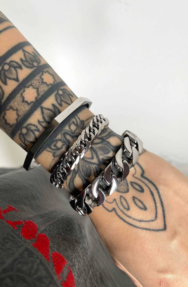 Stainless Steel Bracelets [Unisex] Bracelet NOCTEX SLIDE CHAIN 