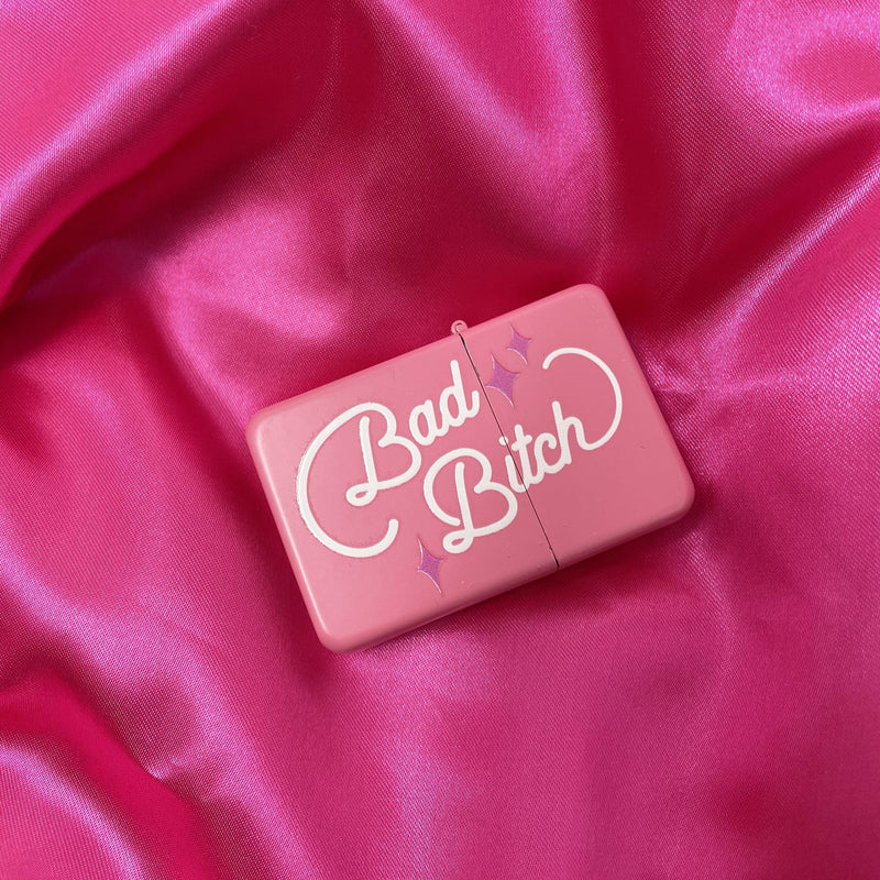 Bad Bitch Lighter (REFILLABLE) - Noctex - A Shop of Things A Shop of Things, Faire, marijuana, pink, weed Smoking