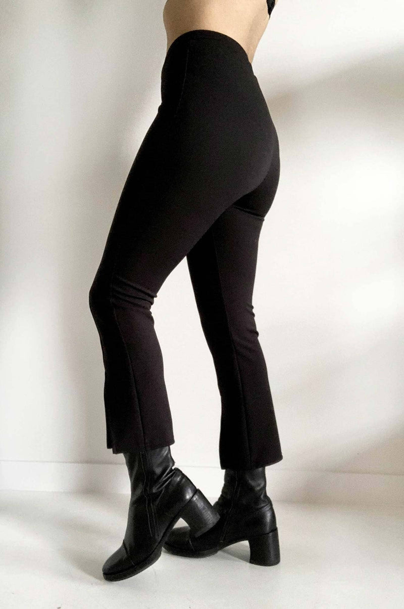 Factory Wholesale Wide-Leg Tight Yoga Pants Hip Lift Split Flared