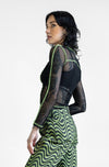 Sabrina Mesh Top Longsleeves NOCTEX 