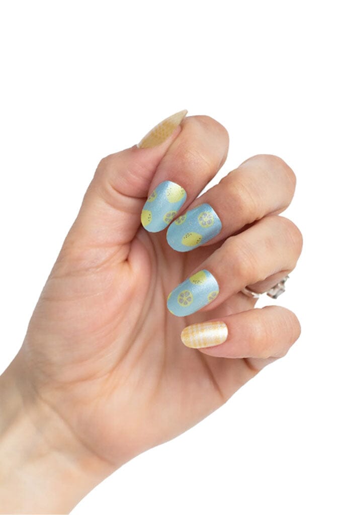 Let’s Get Zesty | Nail Wraps Nails Mailed 