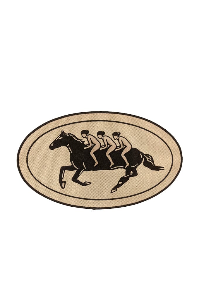 Long Horse Large Back Patch (11" wide) - Noctex - Badaboöm Studio Faire, sale20 Patches