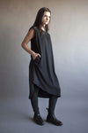 Sliver Tunic - Noctex - noctex Black, Caitlin, cut, goth clothing, LARGE, M/L, Made in USA/Canada, MEDIUM, NOCTEX, S/M, SMALL, sustainable fashion brands, Tops, Unisex, visible, wintersale, W