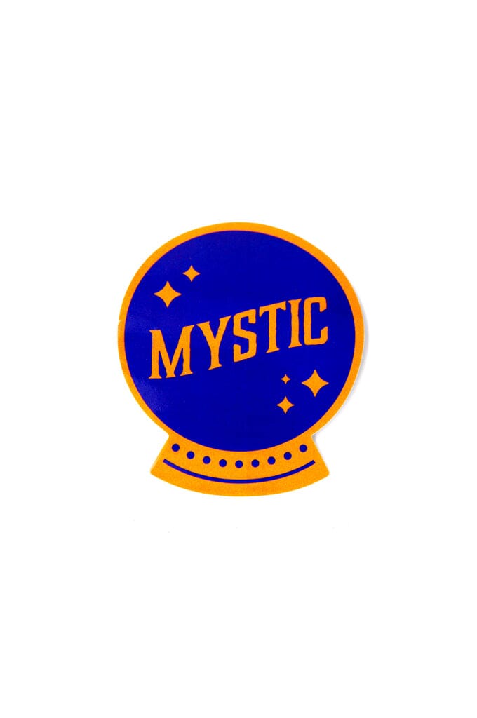 Mystic Crystal Ball Vinyl Sticker (2.5" wide) - Noctex - These Are Things Faire Stickers