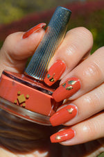 Nail Art Stickers - Bohemia - Noctex - Deco Miami art nouveau, butterfly, california, Cruelty free, Faire, fan, floral, flower, gold, iris, leaf, Made in USA/Canada, nails, sparkle, starburst