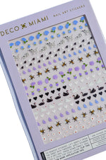 Nail Art Stickers - English Garden - Noctex - Deco Miami bee, bumble bee, butterfly, california, Cruelty free, daisy, Dalmatian, Faire, floral, flower, garden, heart, love, Made in USA/Canada