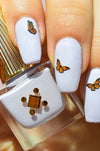 Nail Art Stickers - Lily Pond - Noctex - Deco Miami butterfly, california, citrus, crane, Cruelty free, dragon fly, Faire, fruit, gold fish, heron, lily pad, lily pond, Made in USA/Canada, na