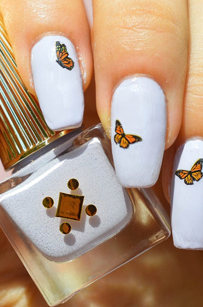 Nail Art Stickers - Lily Pond - Noctex - Deco Miami butterfly, california, citrus, crane, Cruelty free, dragon fly, Faire, fruit, gold fish, heron, lily pad, lily pond, Made in USA/Canada, na