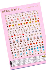 Nail Art Stickers - Mon Cheri - Noctex - Deco Miami california, Cruelty free, Faire, Made in USA/Canada, nails, Vegan Nails