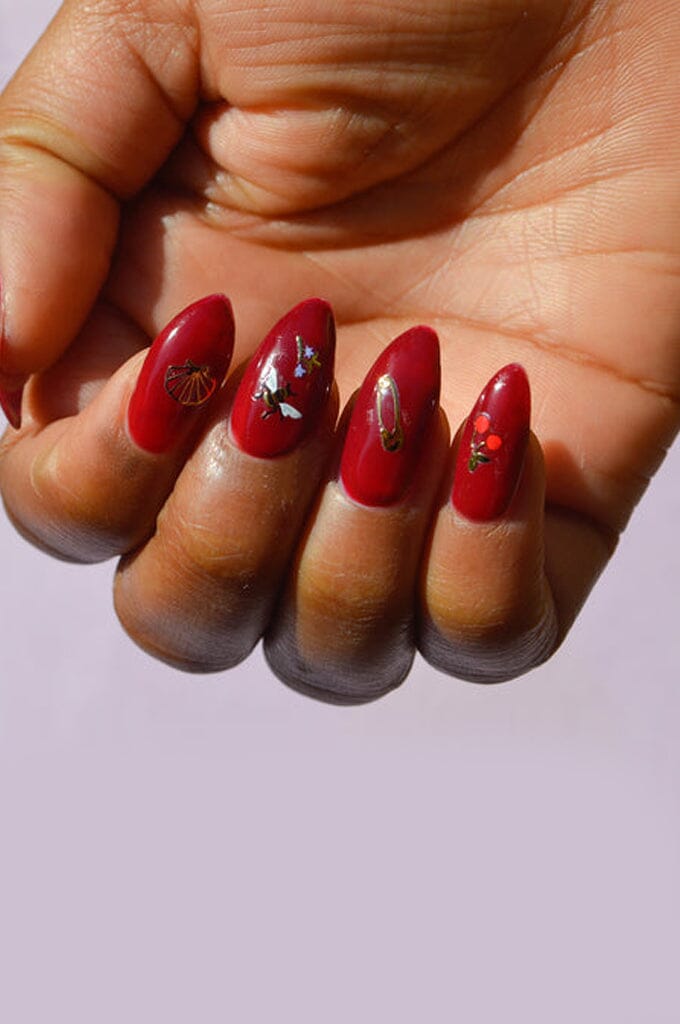 Nail Art Stickers - Mon Cheri - Noctex - Deco Miami california, Cruelty free, Faire, Made in USA/Canada, nails, Vegan Nails