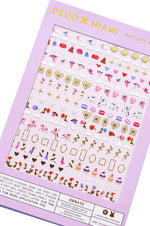 Nail Art Stickers - Ornate - Noctex - Deco Miami cake, california, cherub, cloud, Cruelty free, cupcake, Faire, flying horse, frame, fruit cake, gold, heart, jello cake, love, macaron, Made i