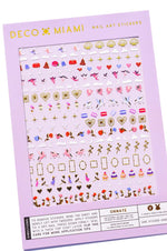 Nail Art Stickers - Ornate - Noctex - Deco Miami cake, california, cherub, cloud, Cruelty free, cupcake, Faire, flying horse, frame, fruit cake, gold, heart, jello cake, love, macaron, Made i