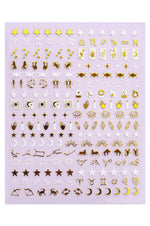Nail Art Stickers - Zodiac - Noctex - Deco Miami astrology, california, cancer, Cruelty free, Faire, gemini, leo, Made in USA/Canada, nails, pisces, saggitarius, taurus, Vegan, virgo, Zodiac 