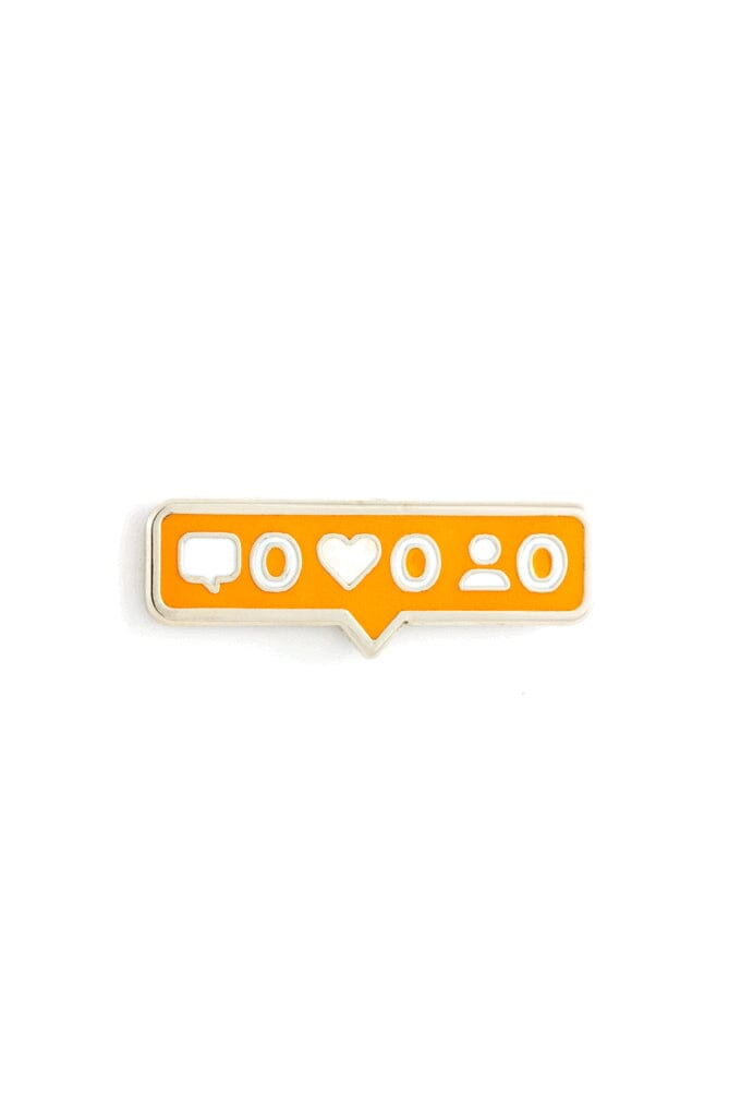 No Likes Enamel Pin - Noctex - These Are Things Faire Enamel Pin