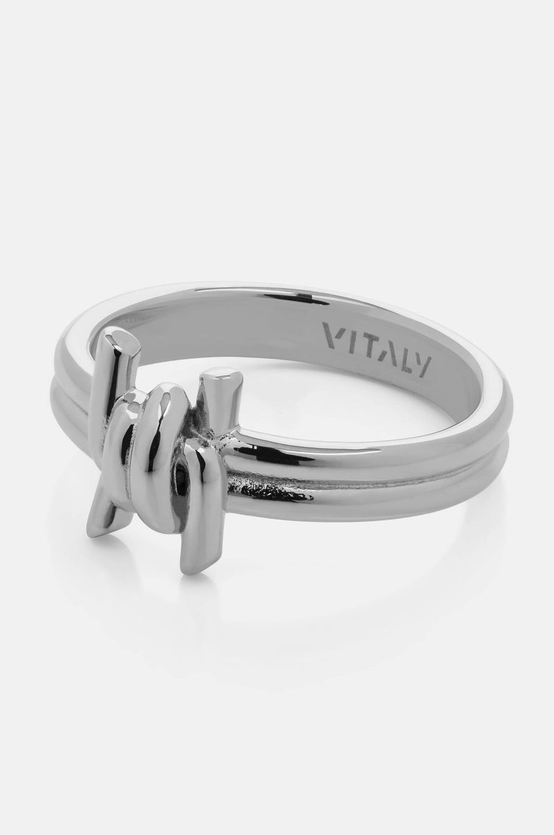 Perimiter Ring - Noctex - Vitaly barb, barbwire, chains, goth, gothic, jewelry, minimal, punk, thorn, Unisex Rings