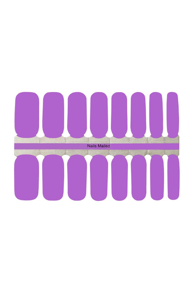Playful Purple | Nail Wraps Nails Nails Mailed 