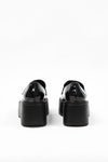 PJ Black Patent Platform Loafers FOOTWEAR Stella Shoes 