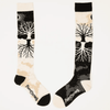 As Above So Below Tree Knee High Socks Socks FootClothes LLC 