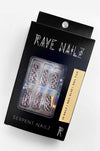 Serpent - Press On Nails - Noctex - Rave Nailz animal print, diy, Faire, snake, snakeskin Nails