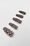 Serpent - Press On Nails - Noctex - Rave Nailz animal print, diy, Faire, snake, snakeskin Nails