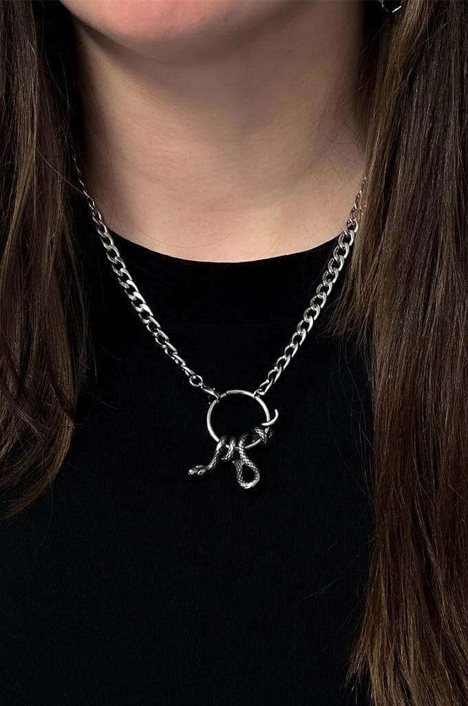 Serpent's Lair Snake Necklace - Noctex - Mysticum Luna 2022, Accessories, accessory, california, Faire Necklace