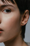 Thorn Earrings - Noctex - Vitaly barb, barbwire, chains, jewelry, punk, Unisex Earrings