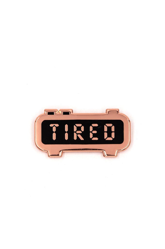 Tired Alarm Clock Enamel Pin - Noctex - These Are Things Faire Enamel Pin