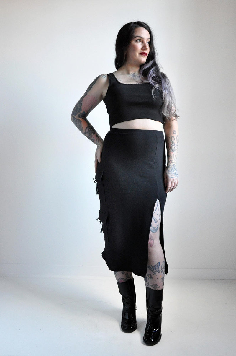 Trooper Cargo Skirt Midi Skirts NOCTEX LARGE SKIRT 
