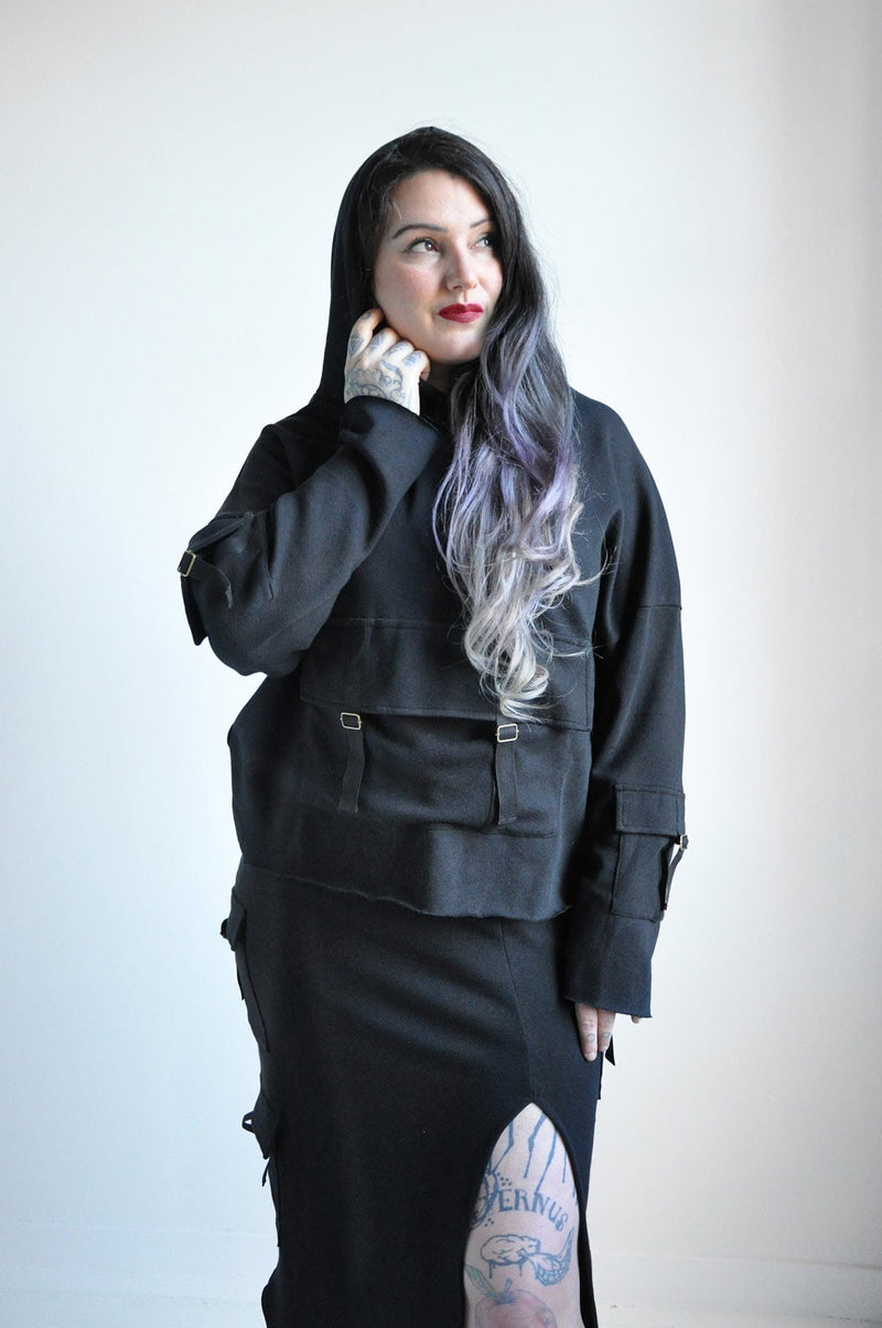 Trooper Cargo Skirt Midi Skirts NOCTEX 