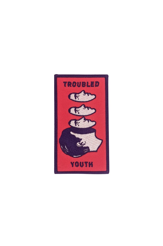Troubled Youth Patch (4.25" tall) - Noctex - Badaboöm Studio Faire, sale20 Patches