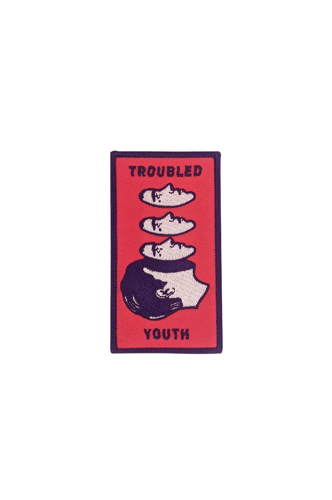 Troubled Youth Patch (4.25" tall) - Noctex - Badaboöm Studio Faire, sale20 Patches