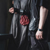 Leather And Steel Cuff 081 - Noctex - WILDHORN goth aesthetic, sale20 Bracelet
