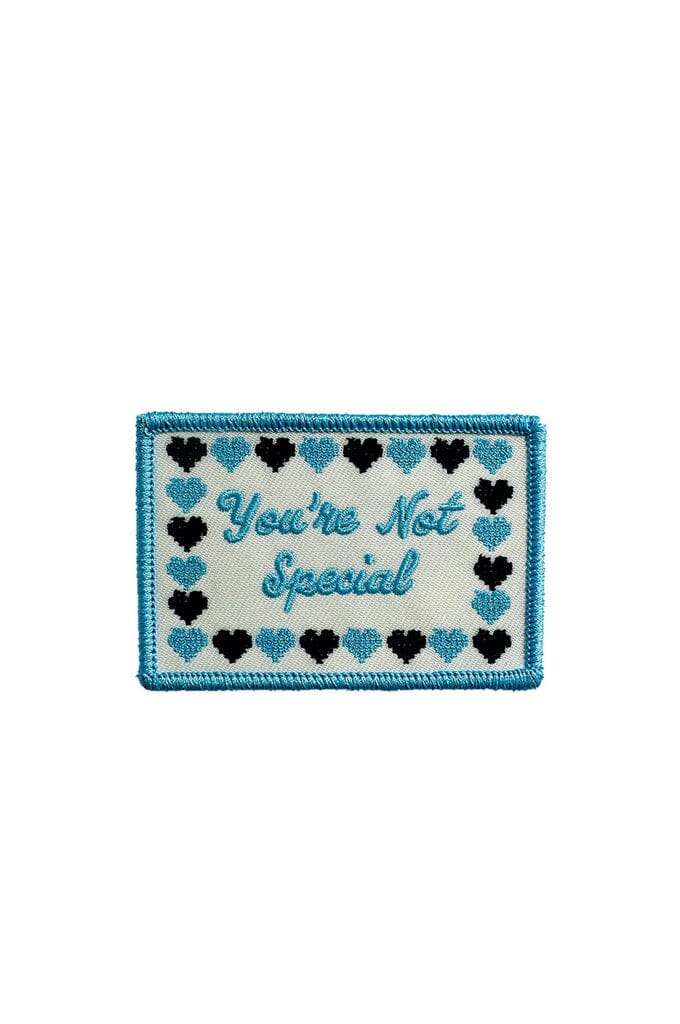 You're Not Special Embroidered Patch - Noctex - Retrograde Supply Co. Faire Patches