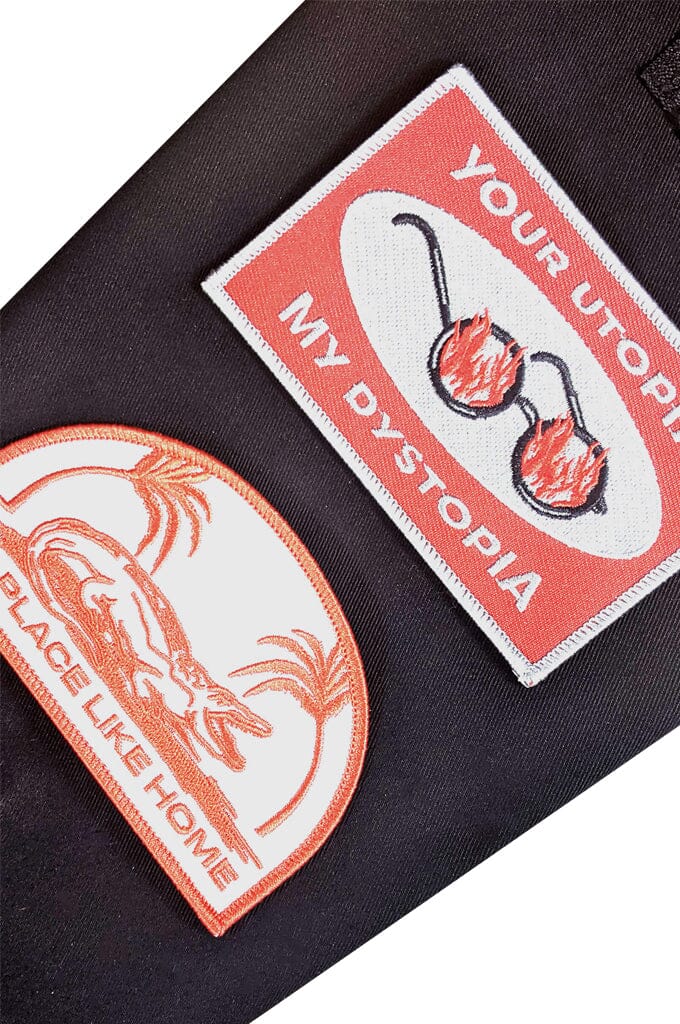 Your Utopia My Dystopia Patch (4.3" wide) - Noctex - Badaboöm Studio Faire, sale20 Patches