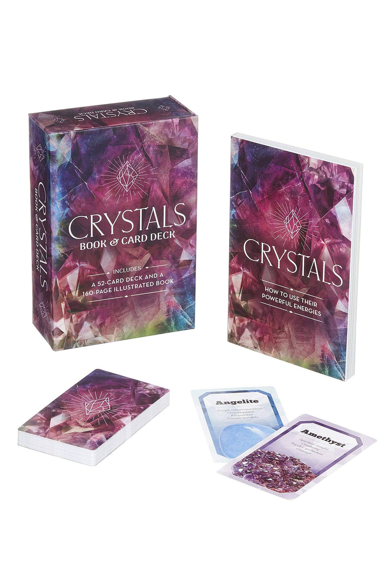 Crystals Book And Card Deck Tarot Decks and Kits Texas Bookman 