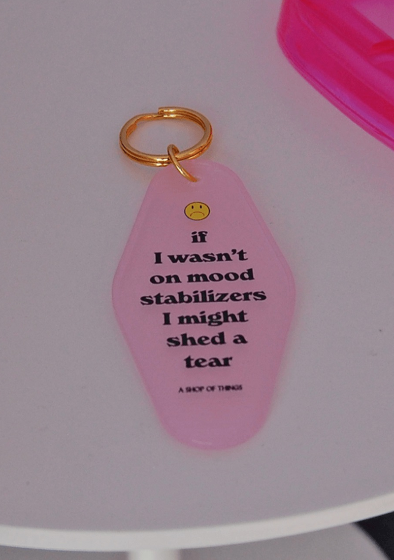 Mood Stabilizing Keychain - Noctex - A Shop of Things Faire Keychains