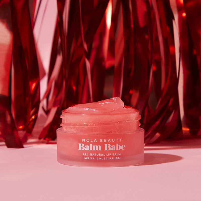 Balm Babe Pink Champagne Lip Balm - Noctex - NCLA Beauty beauty, Faire, Made in USA/Canada, Vegan Lips